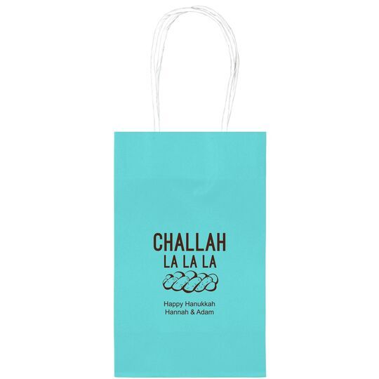 Challah La La La Medium Twisted Handled Bags